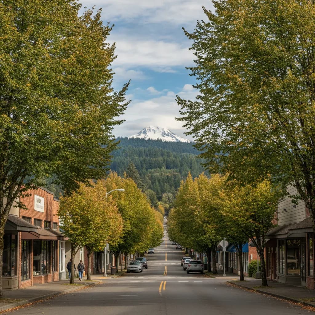 View of Salmon Creek, WA