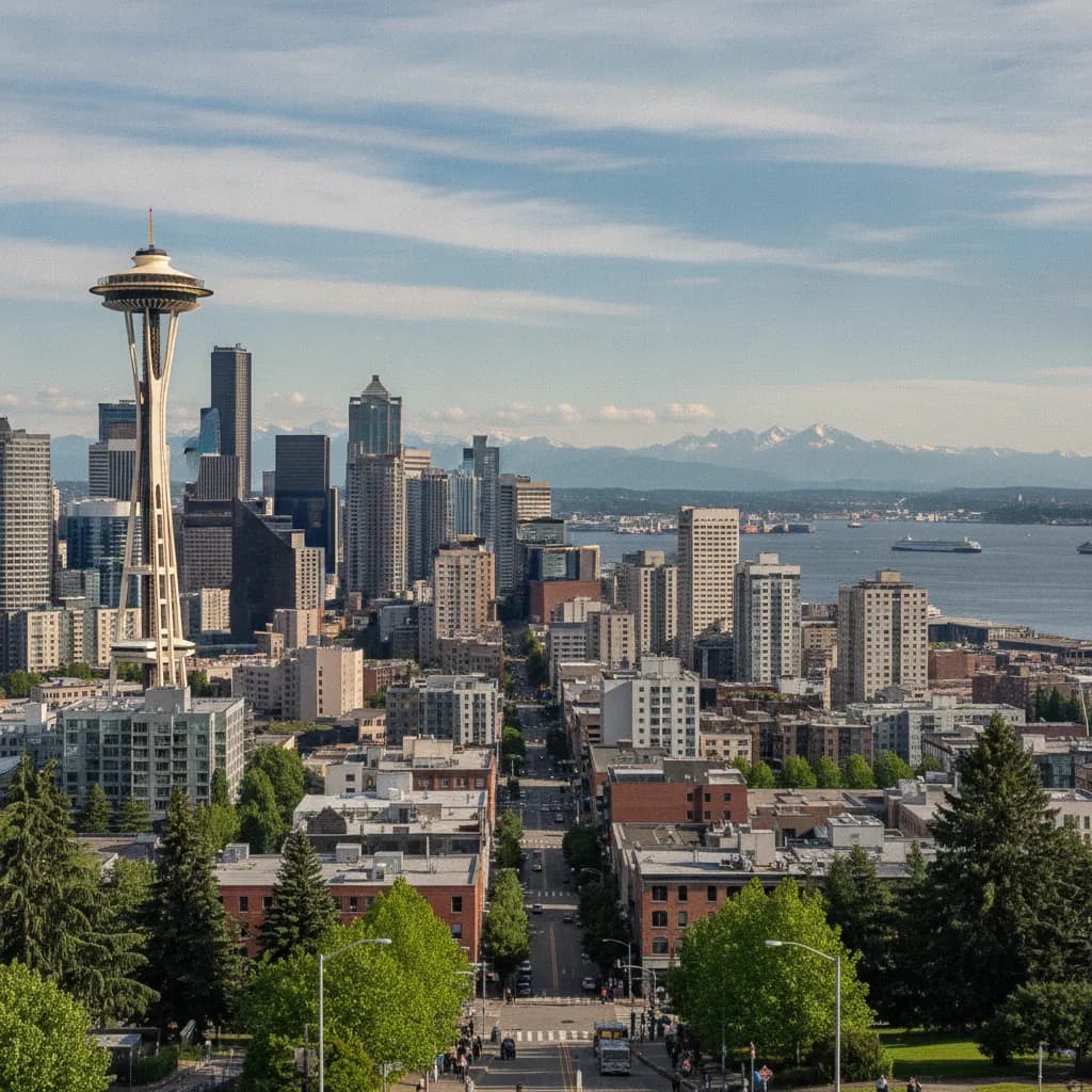 View of Seattle, WA