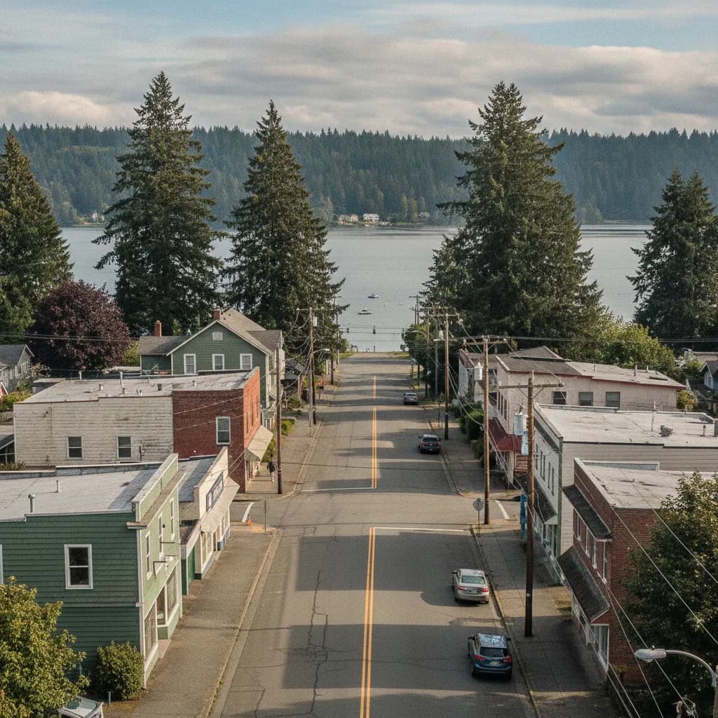 View of Spanaway, WA