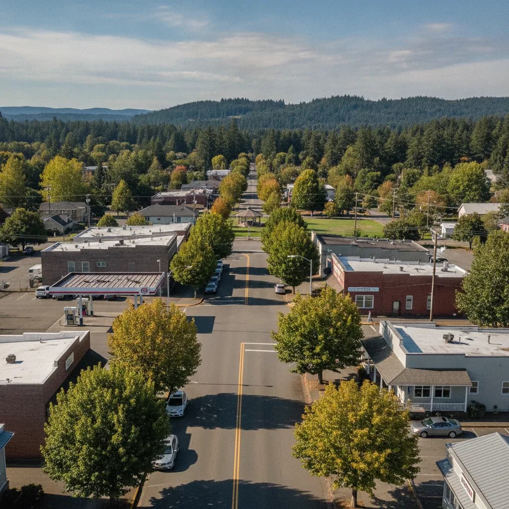 View of Tanglewilde, WA
