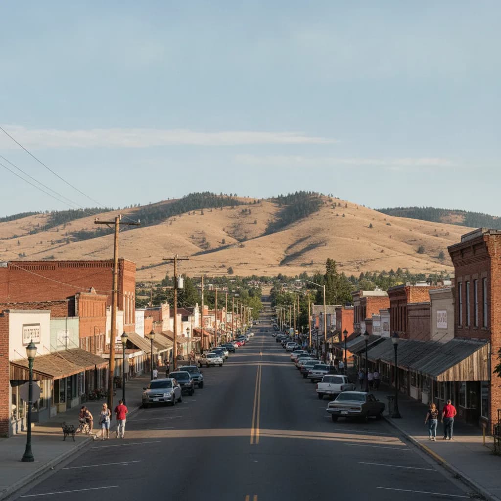 View of Toppenish, WA