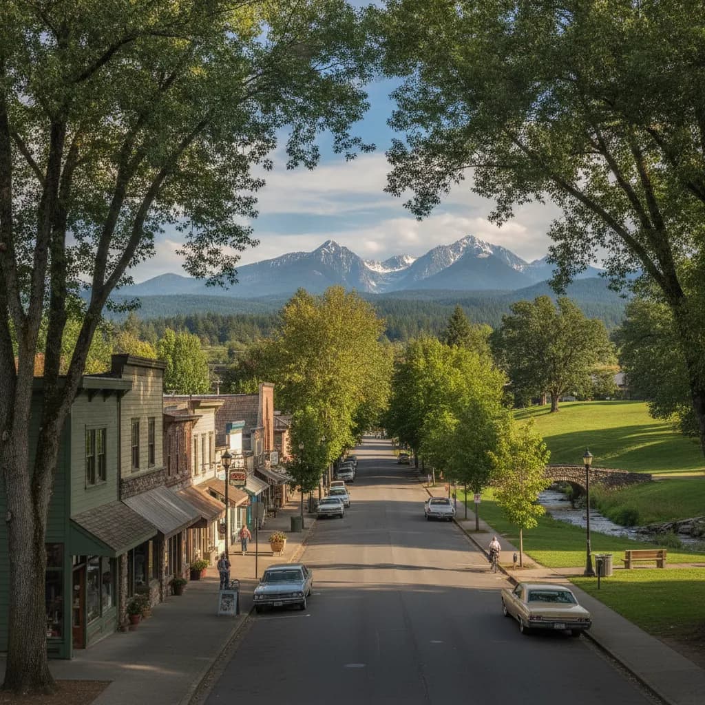 View of Town and Country, WA