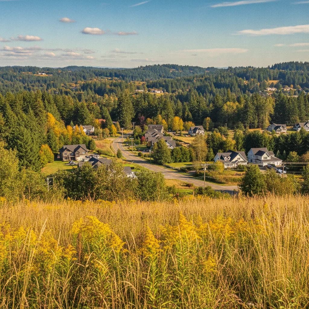 View of Union Hill-Novelty Hill, WA