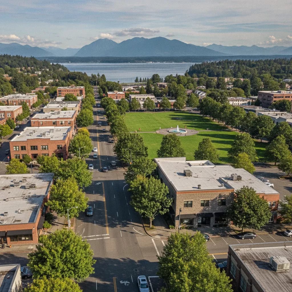 View of University Place, WA