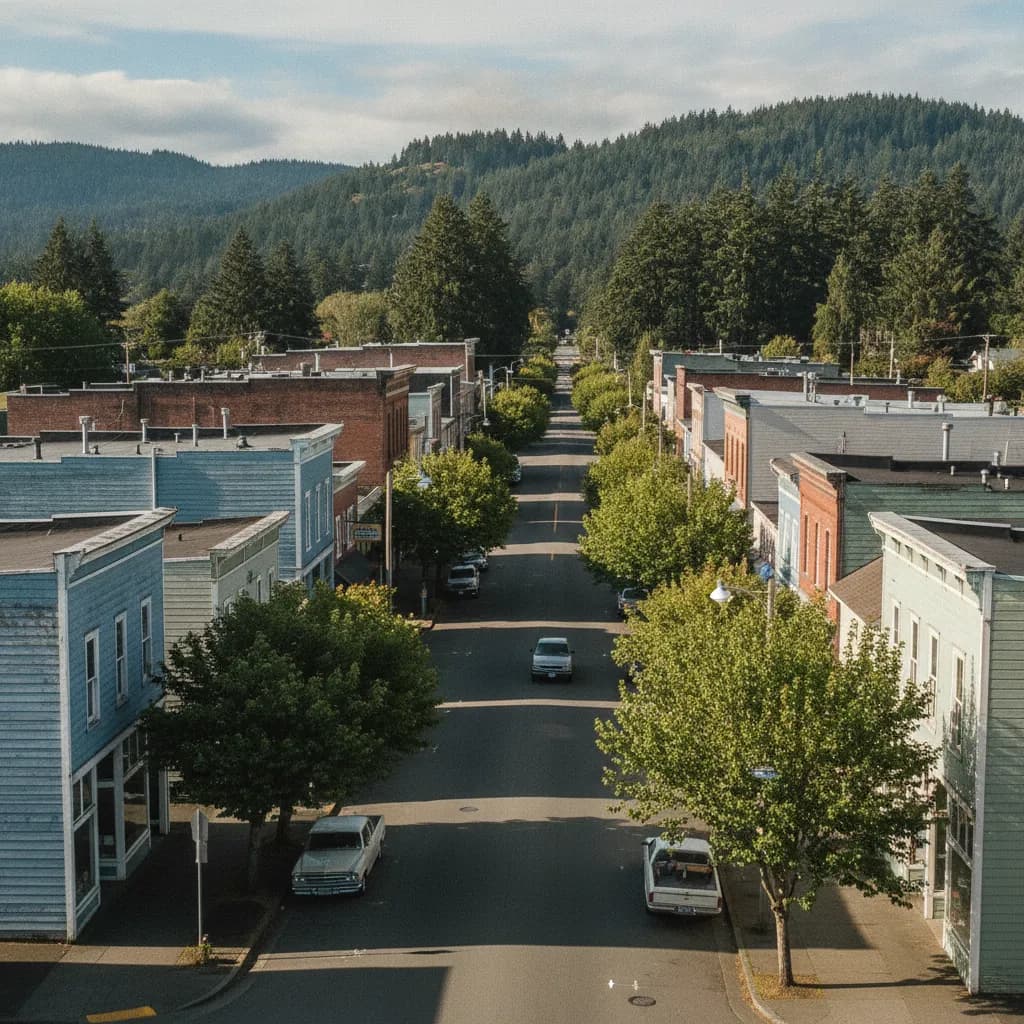 View of Vashon, WA
