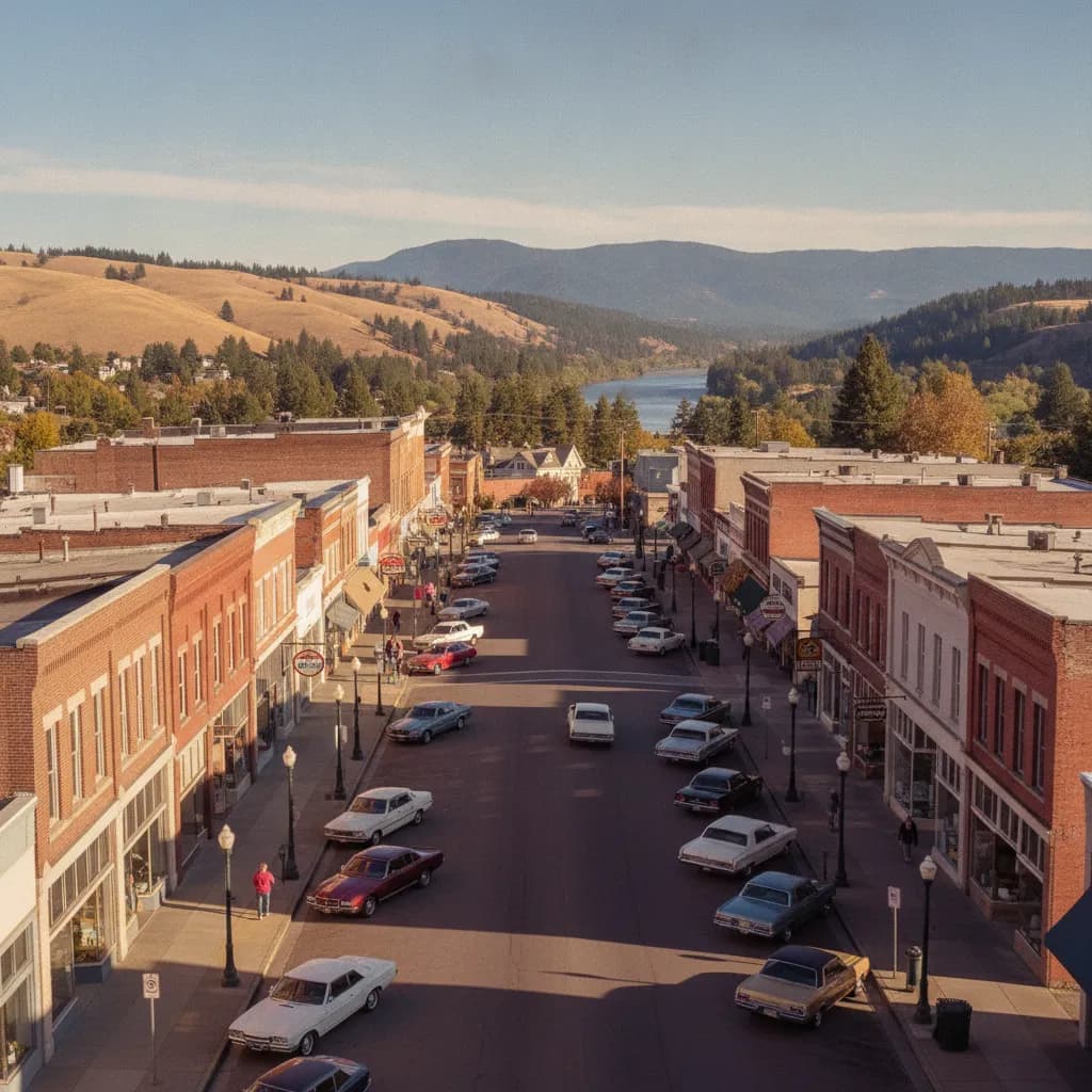 View of West Clarkston-Highland, WA