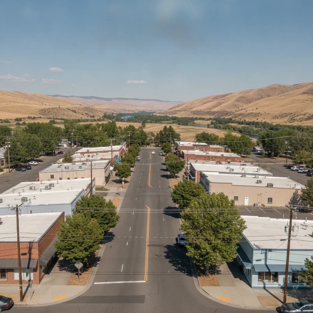 View of West Richland, WA