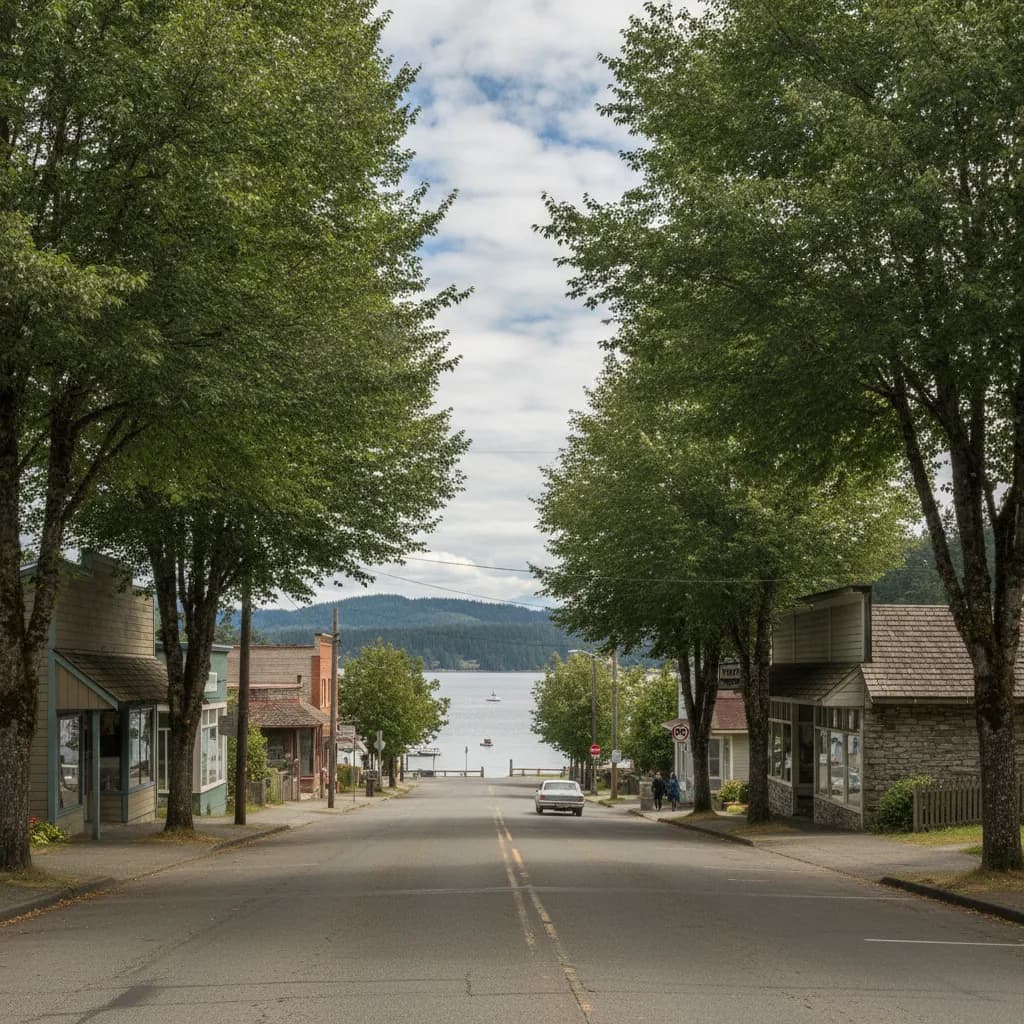 View of Wollochet, WA
