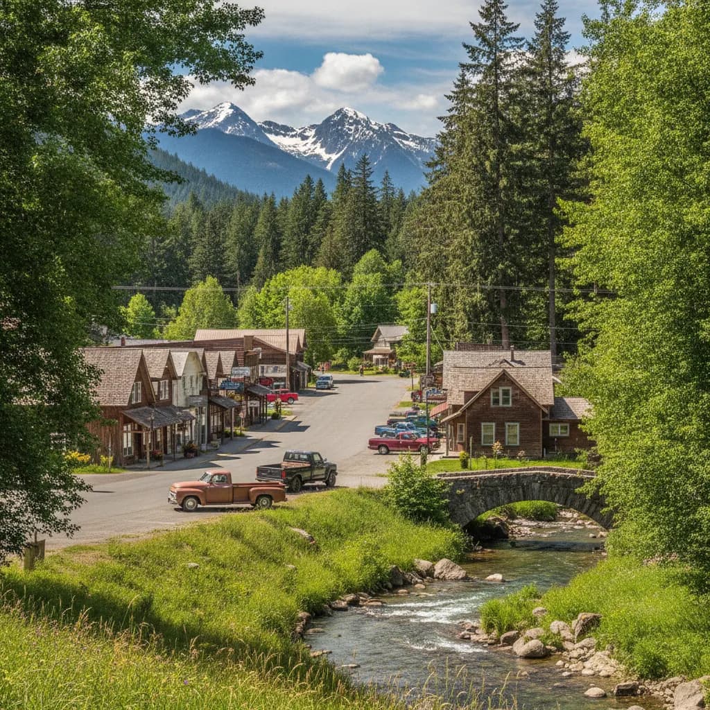 View of Woods Creek, WA