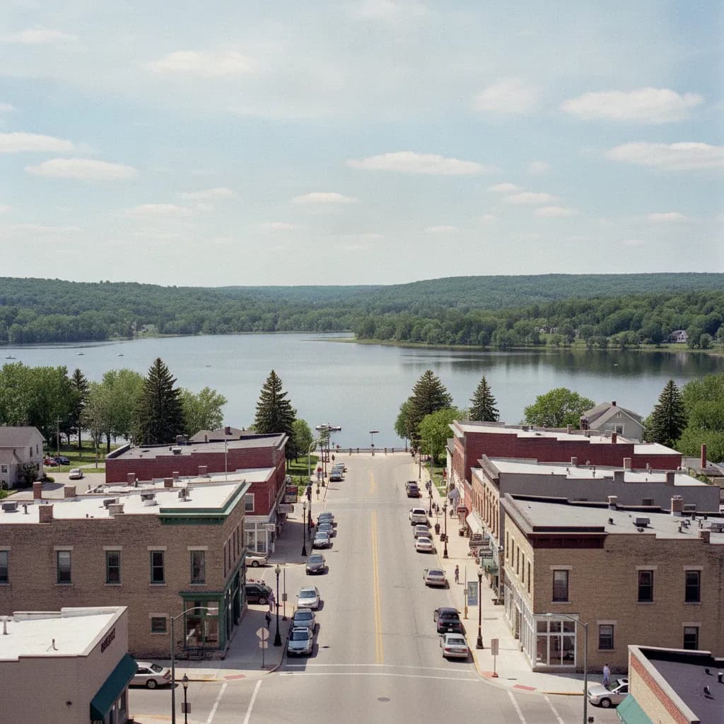 View of Beaver Dam, WI