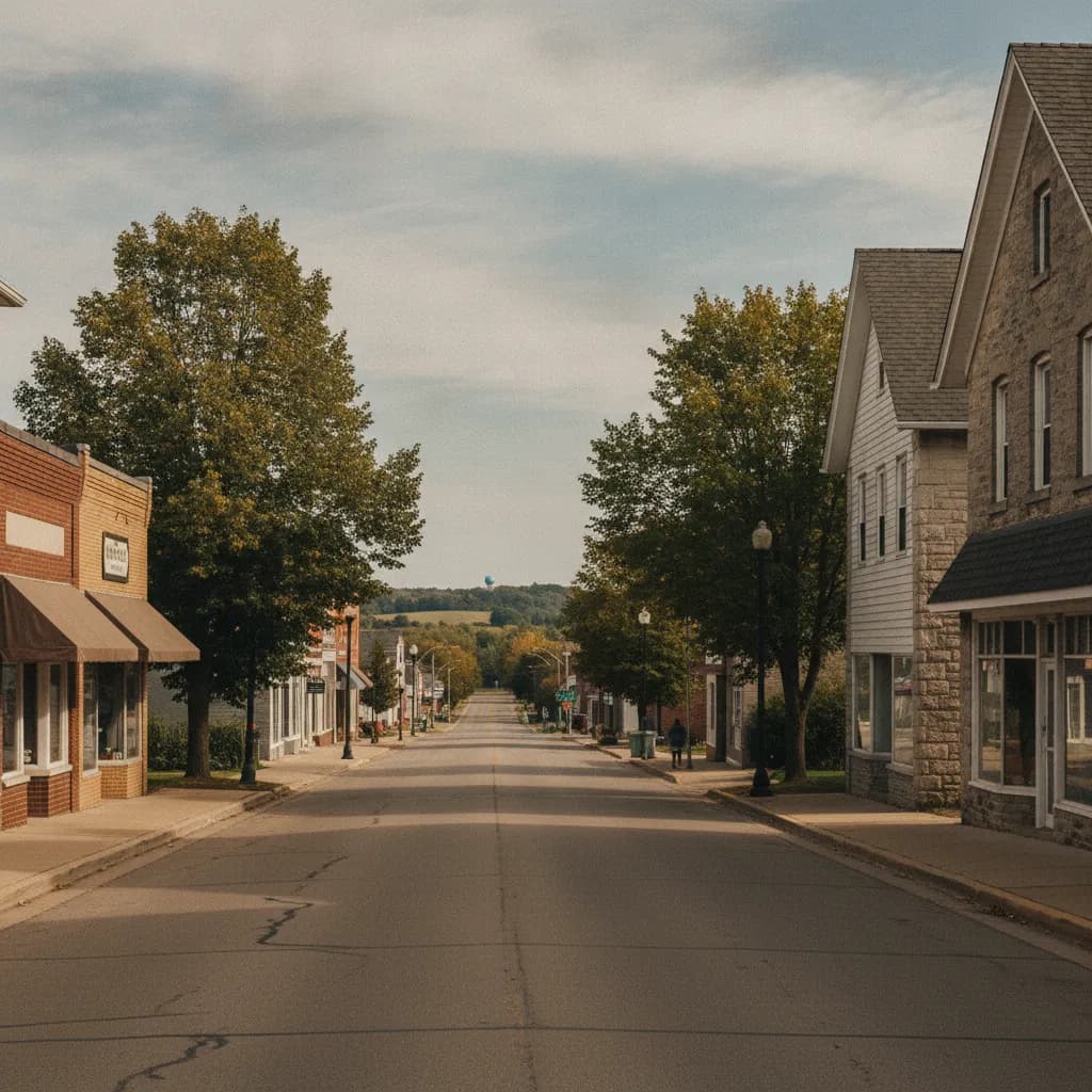View of Belgium, WI