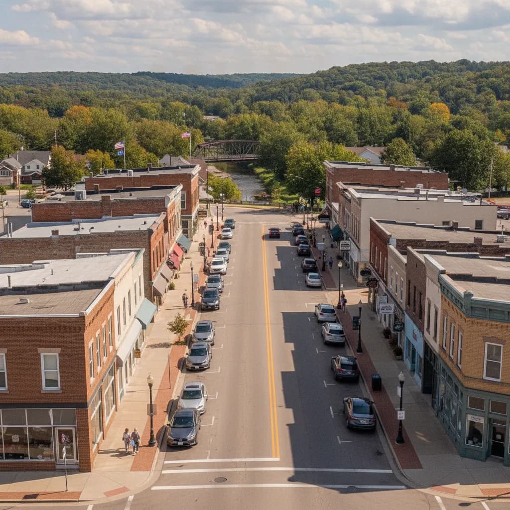 View of Berlin, WI