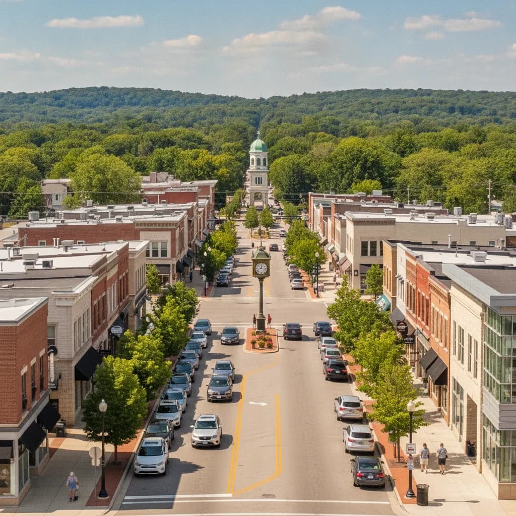 View of Brookfield, WI