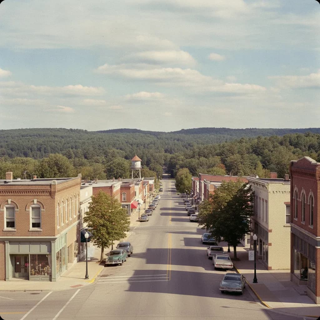 View of Clintonville, WI