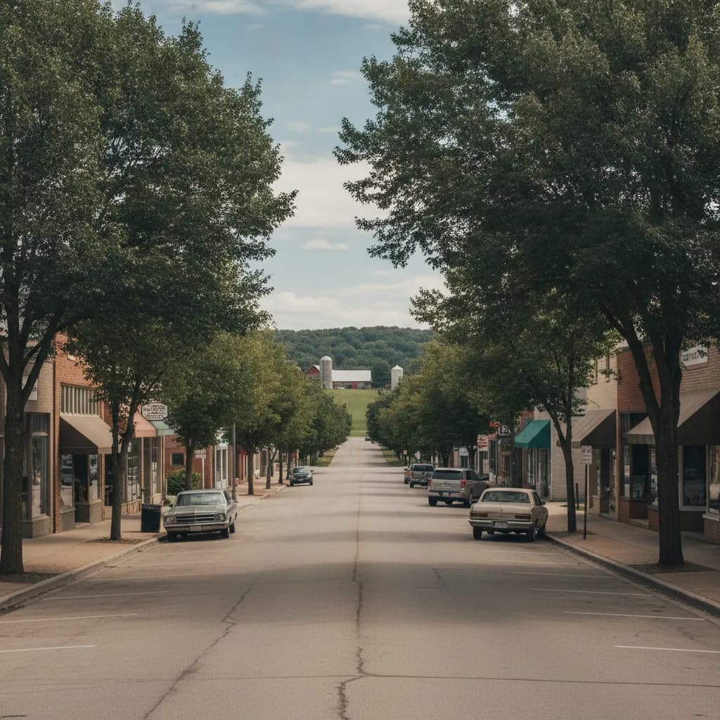 View of Cottage Grove, WI
