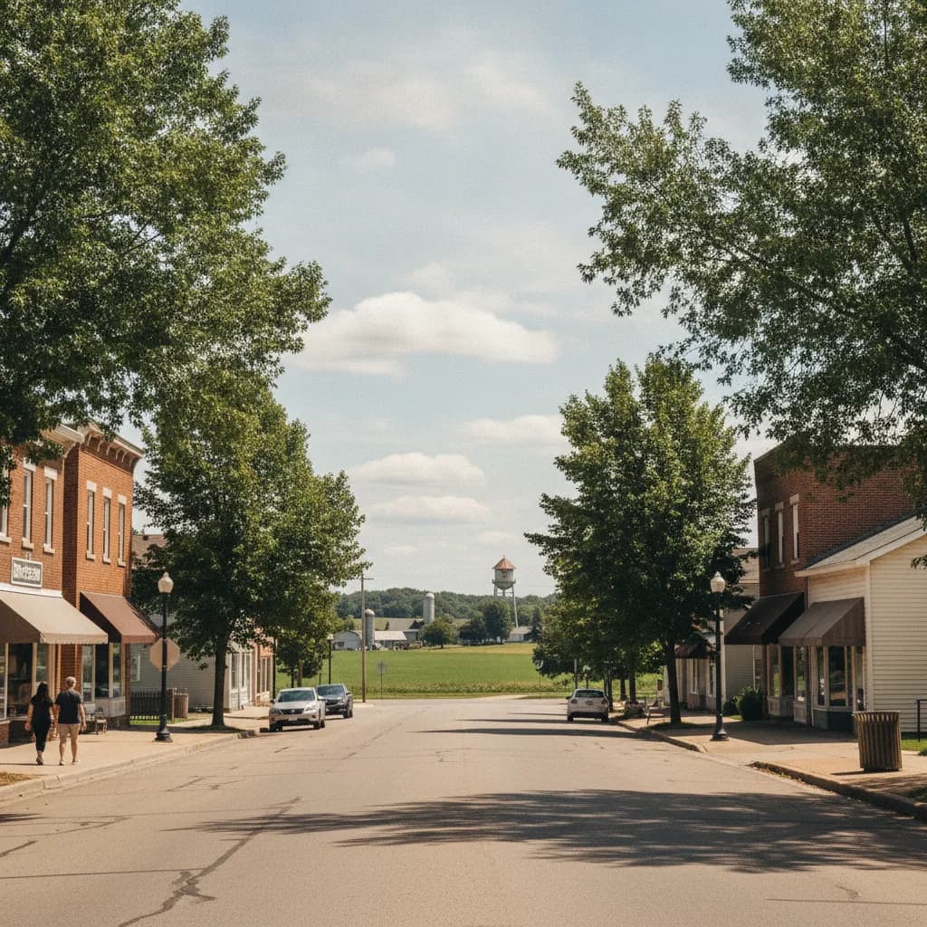 View of DeForest, WI