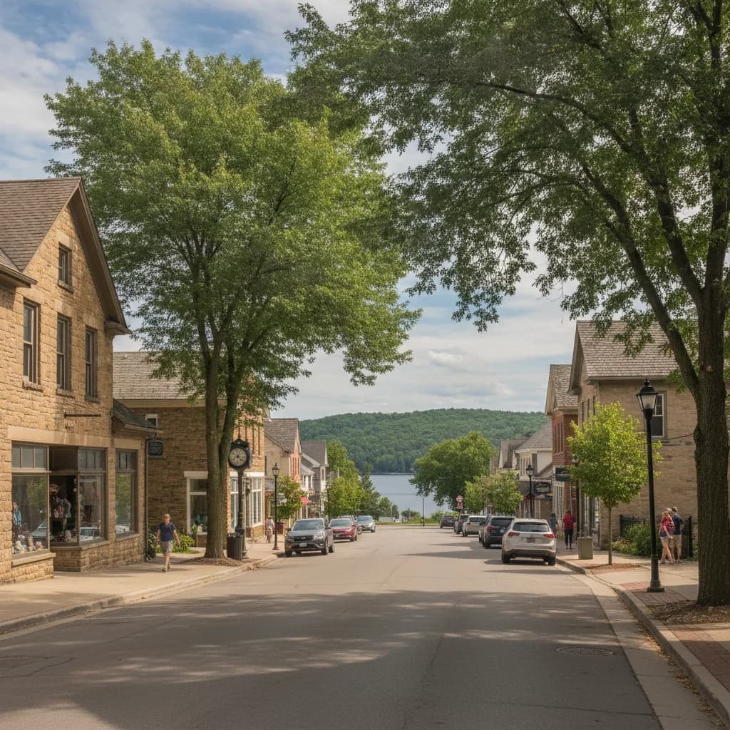 View of Delafield, WI
