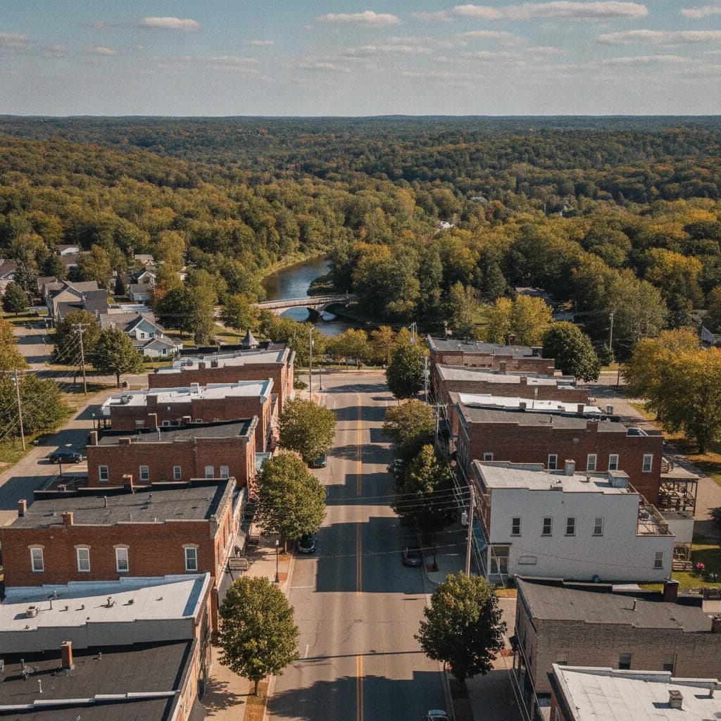 View of Fox Crossing, WI