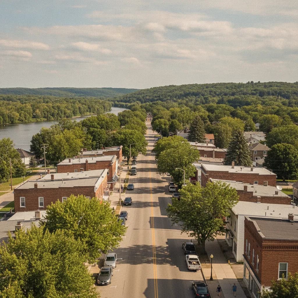 View of French Island, WI
