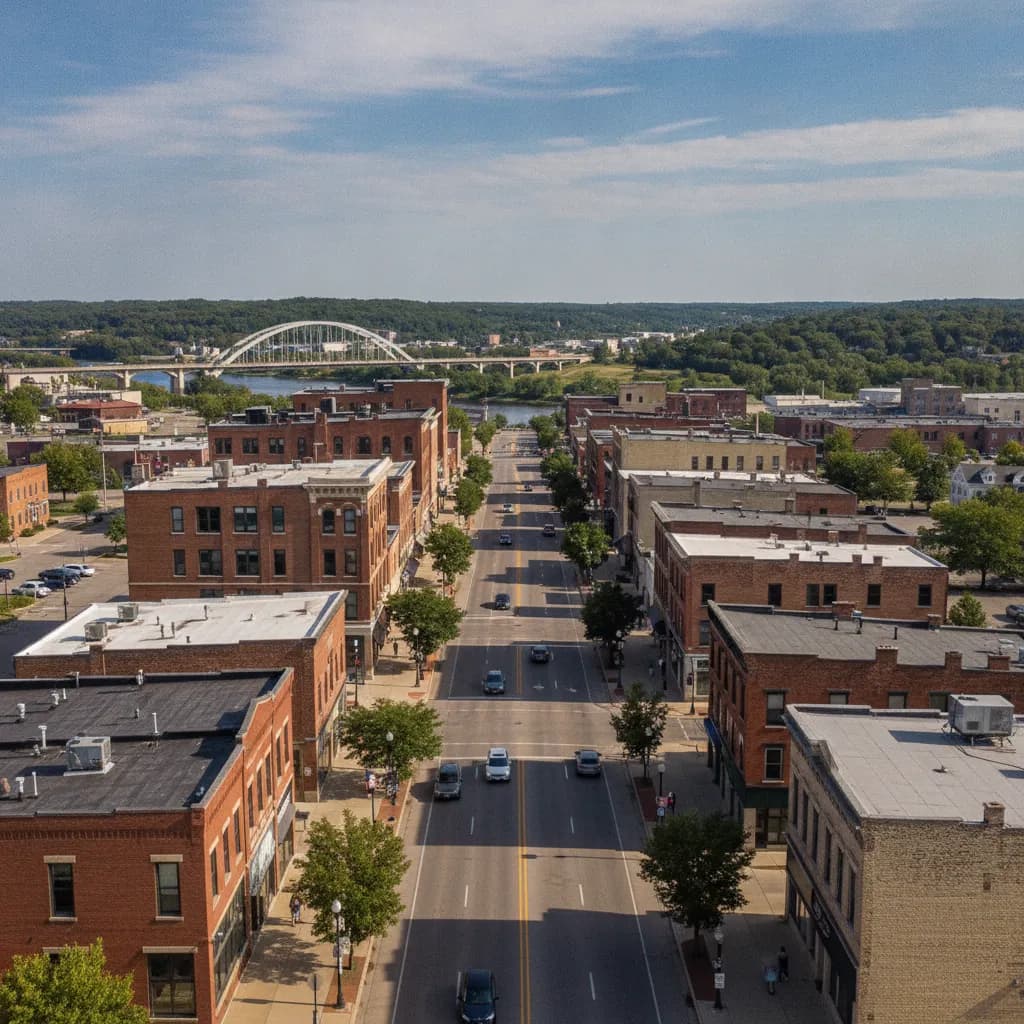 View of Green Bay, WI