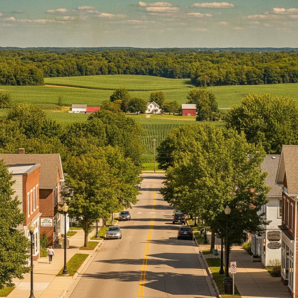View of Harrison, WI