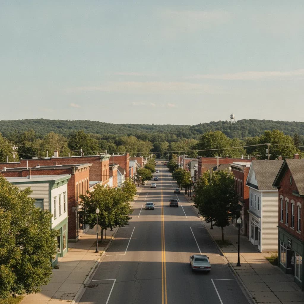 View of Hobart, WI