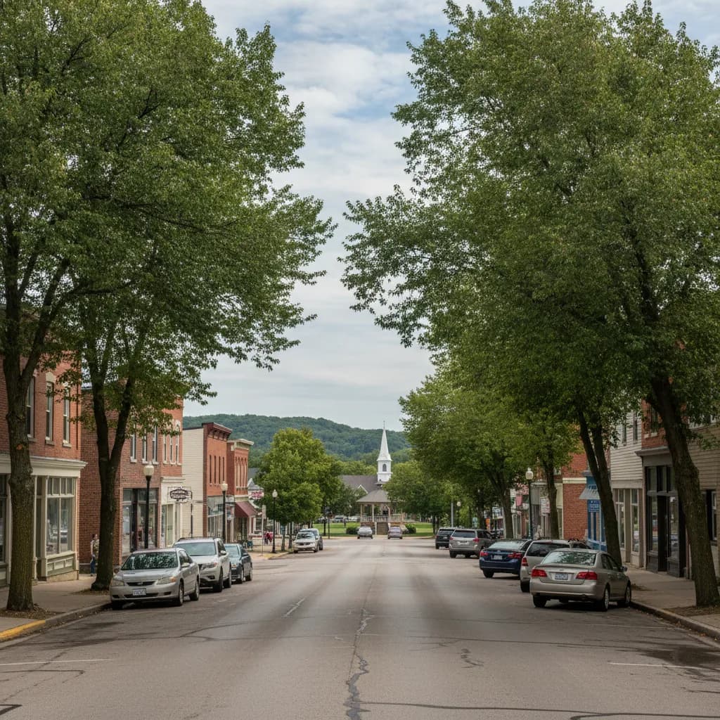 View of Howard, WI