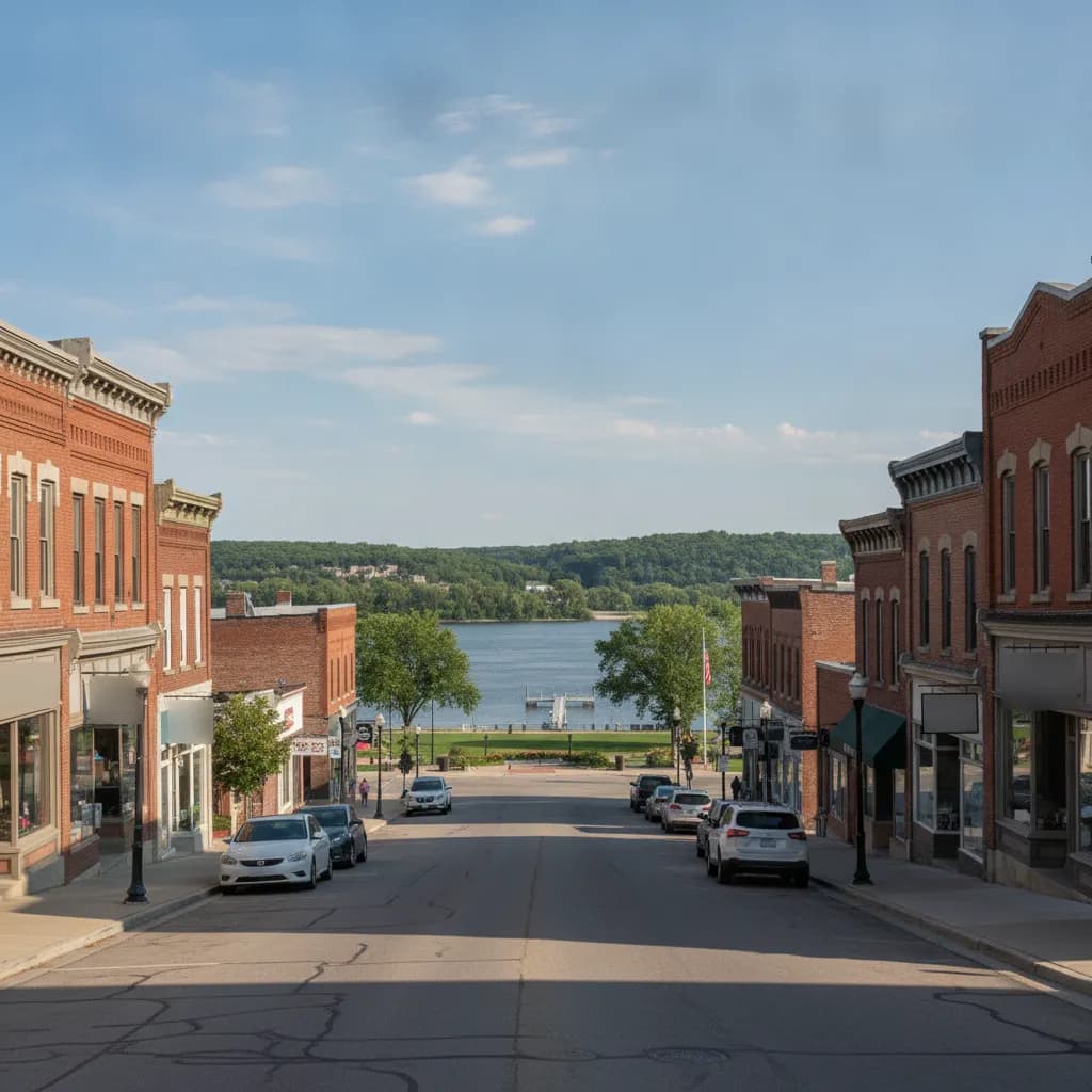 View of Hudson, WI
