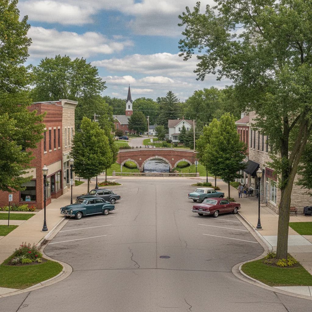 View of Little Chute, WI