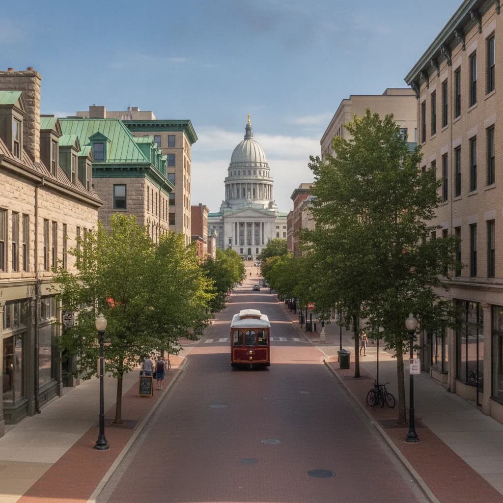 View of Madison, WI