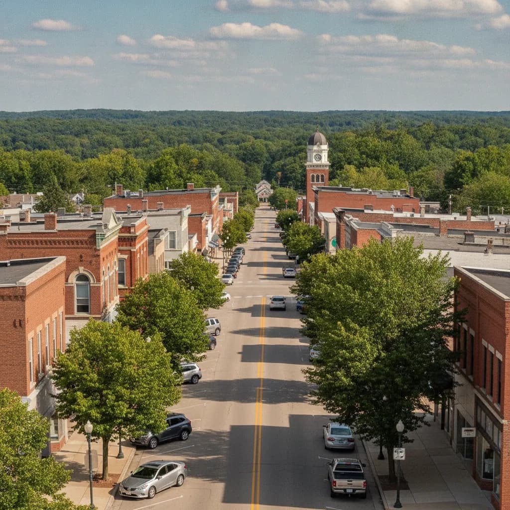 View of Marshfield, WI