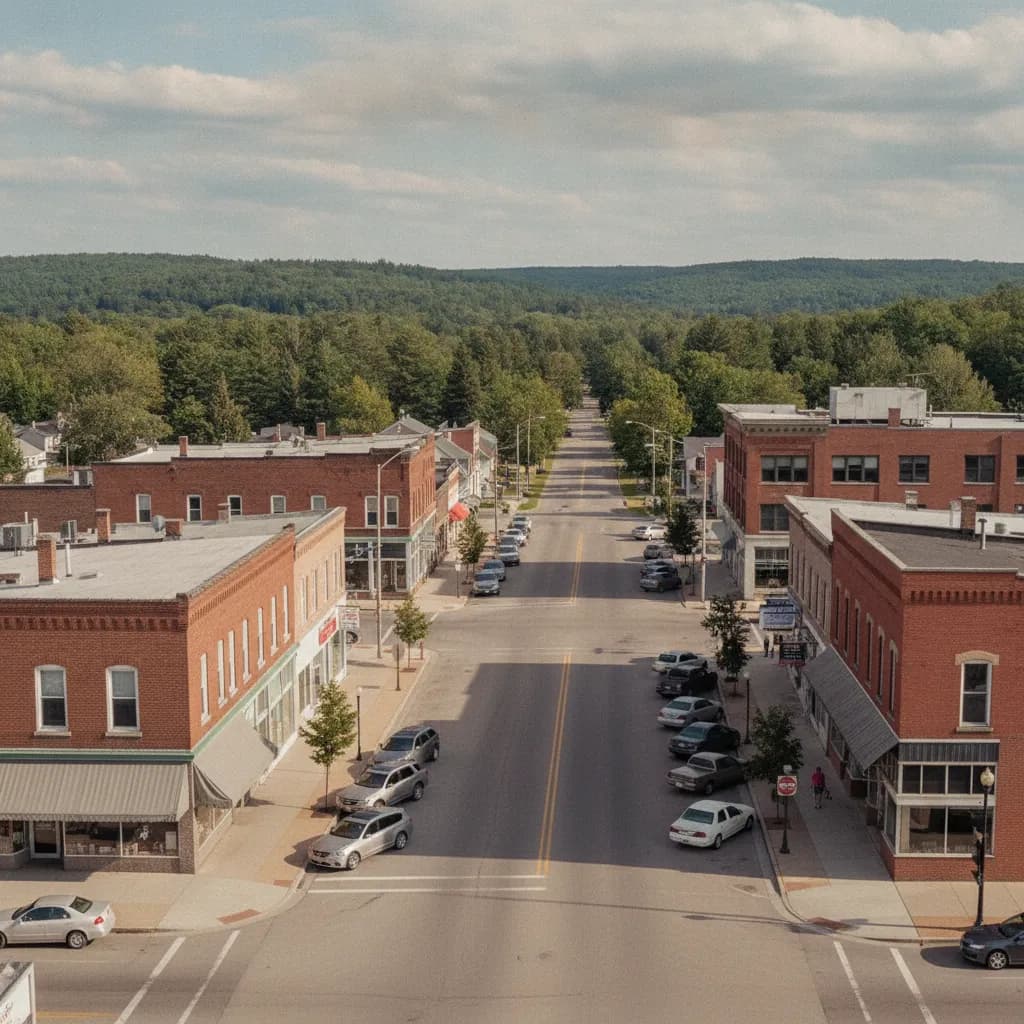 View of Medford, WI