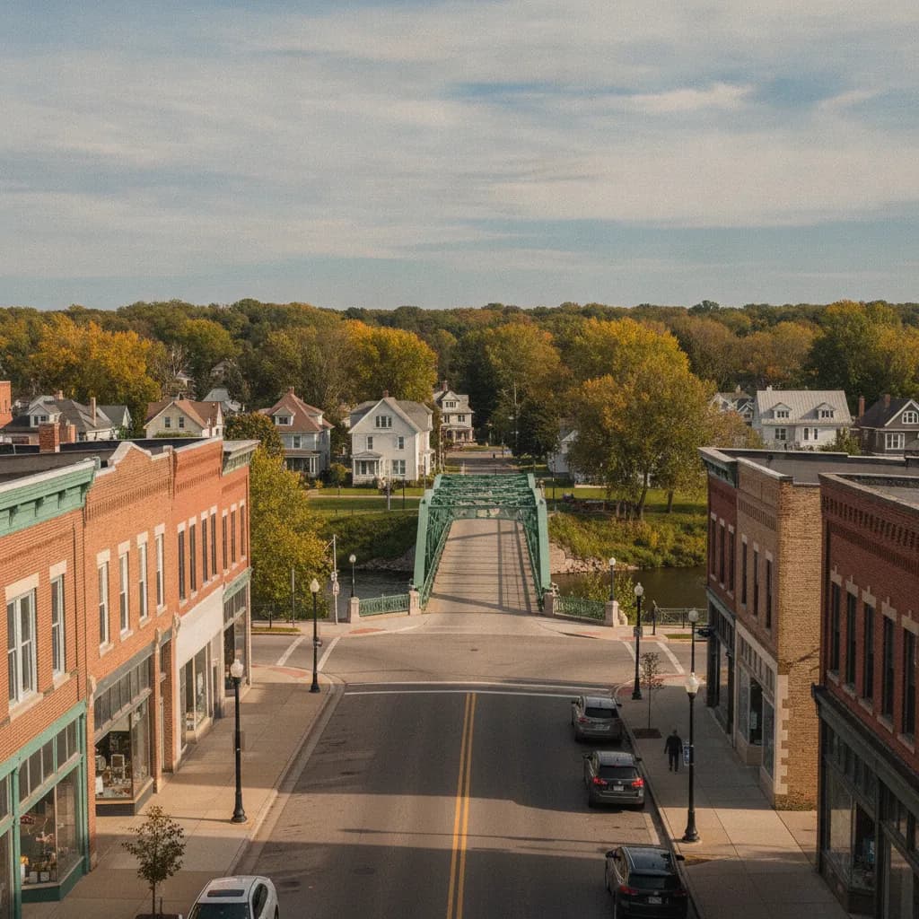 View of Menasha, WI