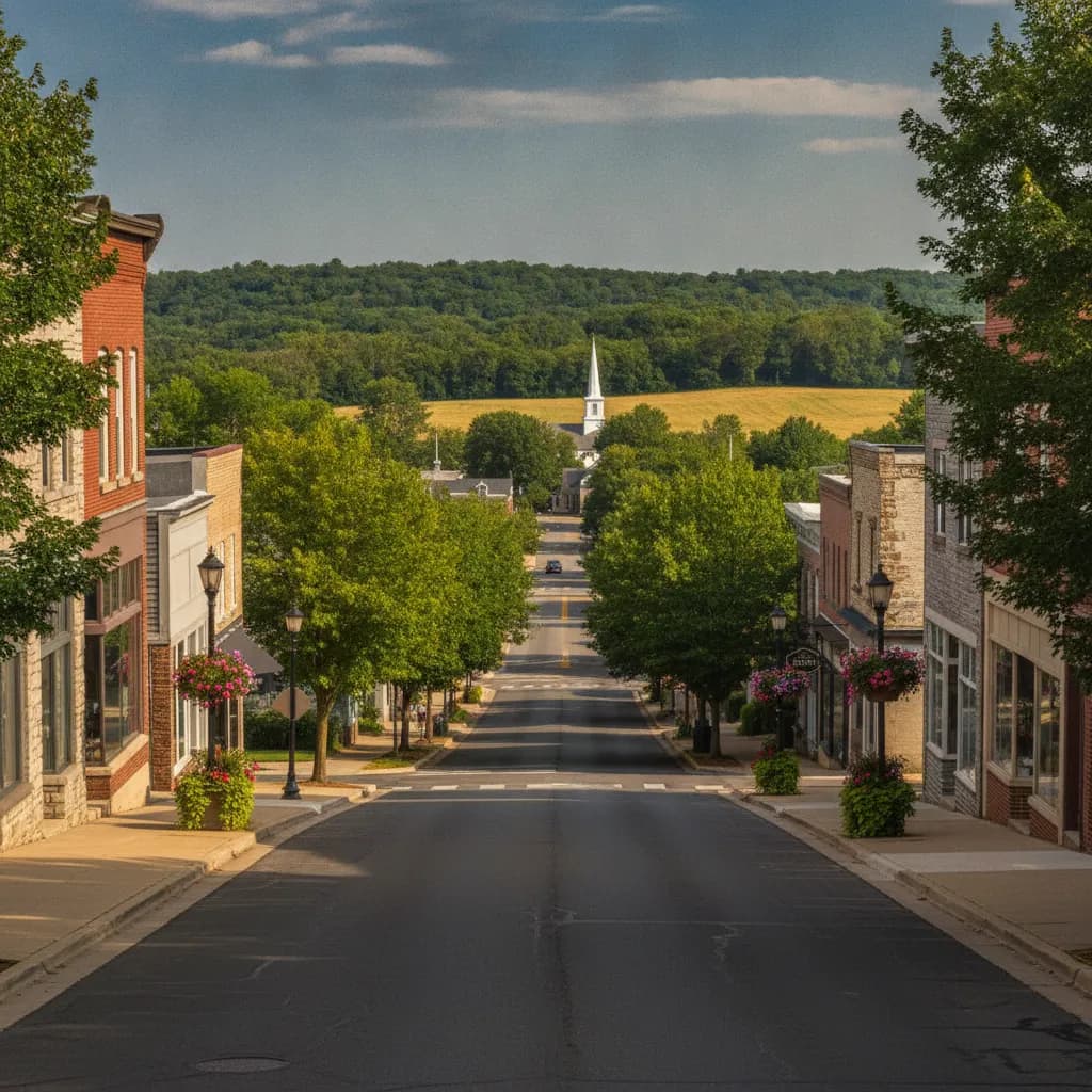 View of Mequon, WI