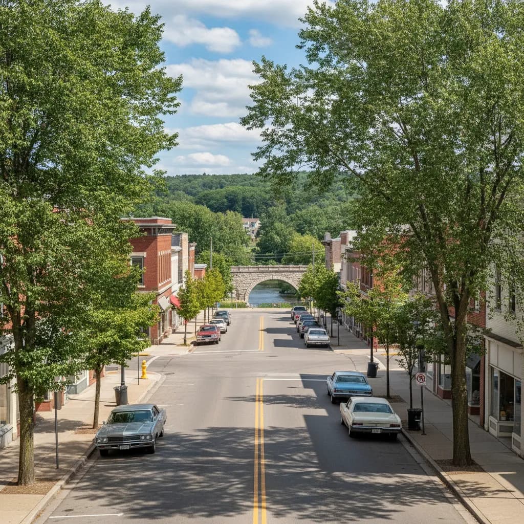 View of Merrill, WI