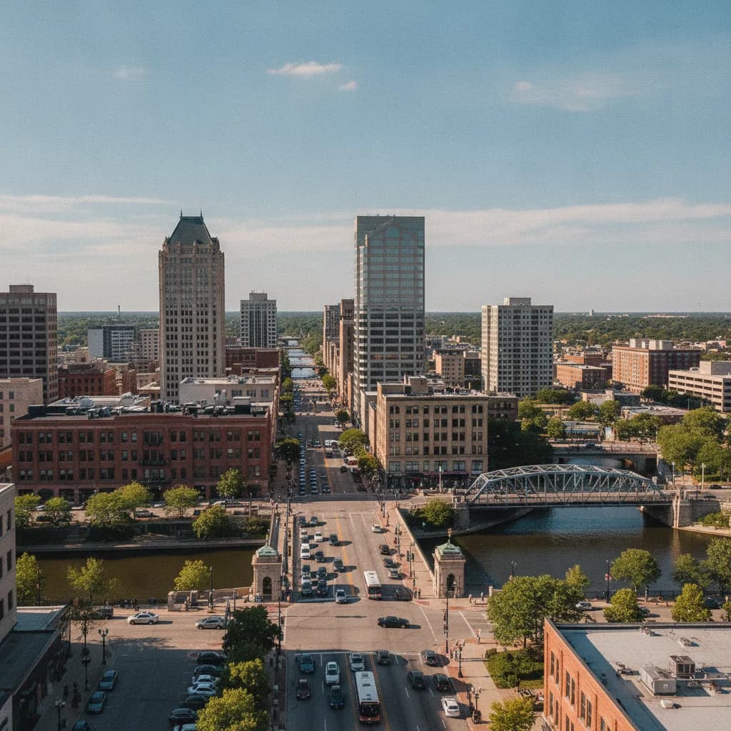 View of Milwaukee, WI