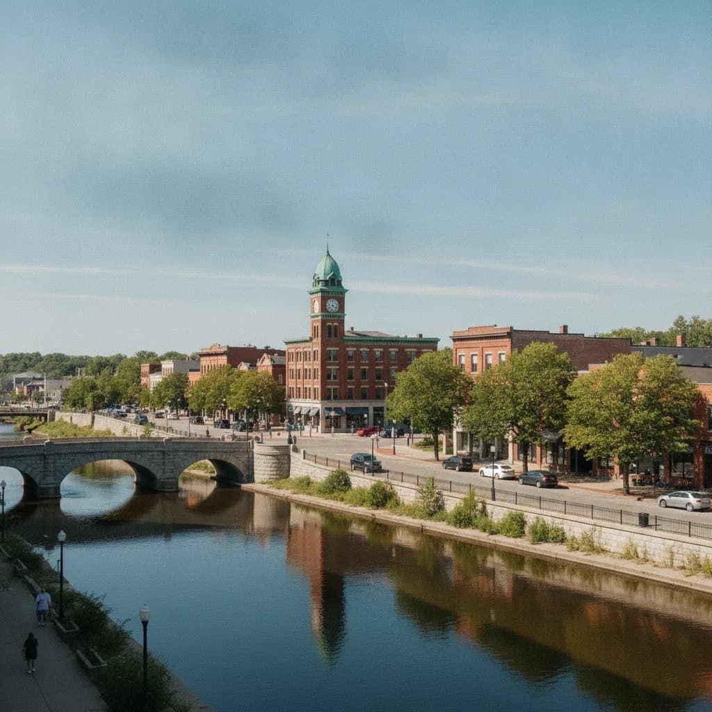 View of Neenah, WI