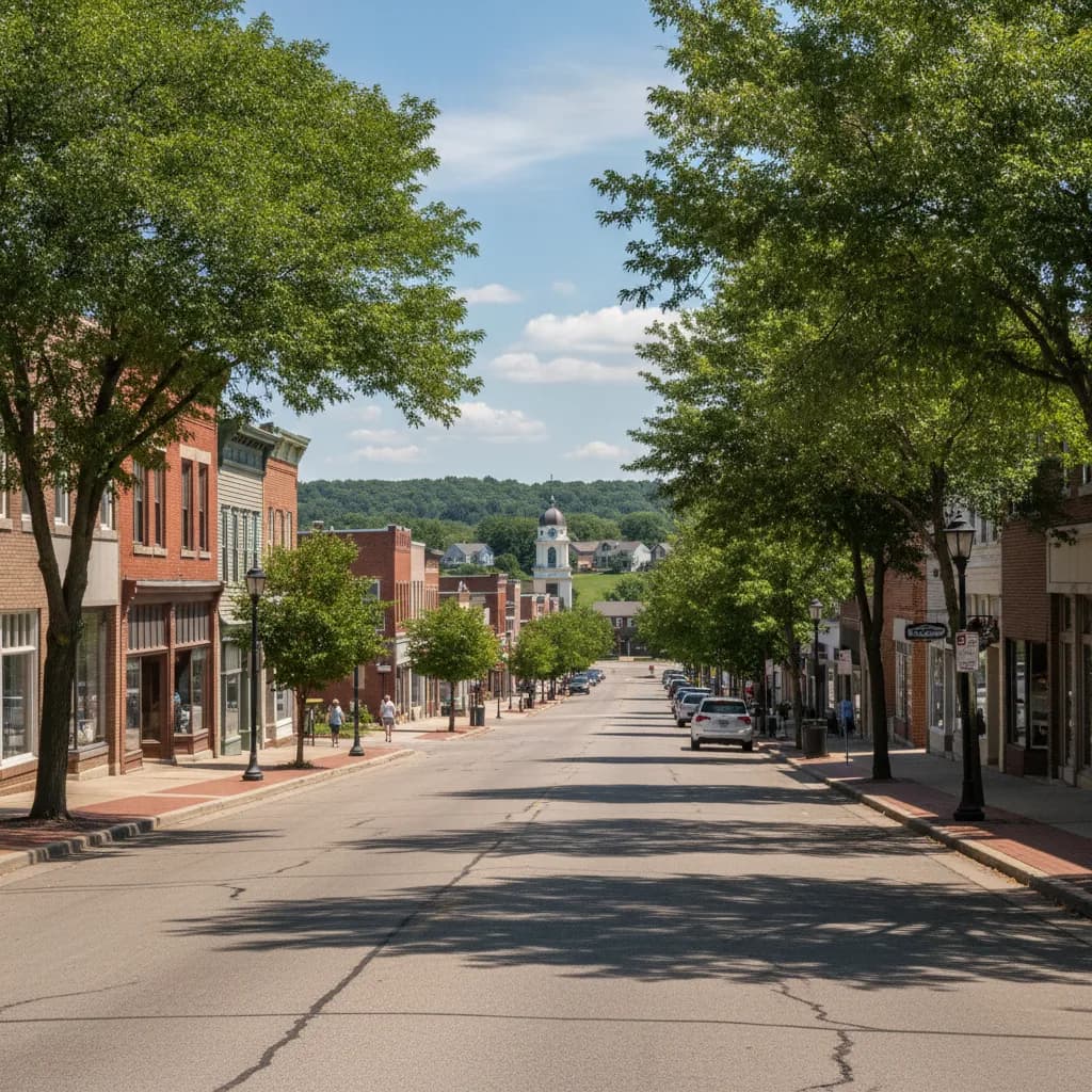 View of New Berlin, WI