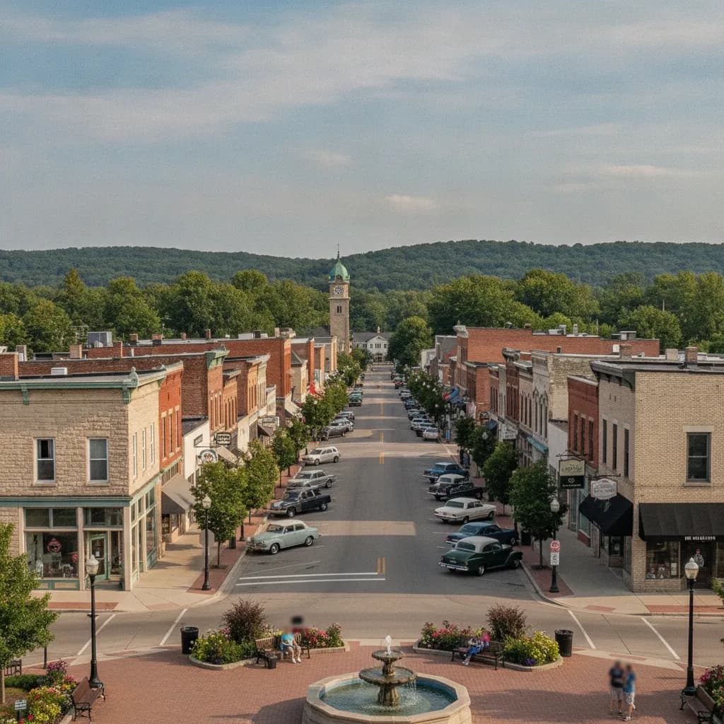 View of New Richmond, WI