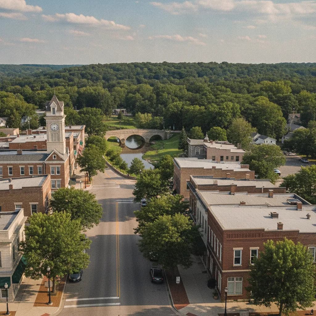 View of Oak Creek, WI
