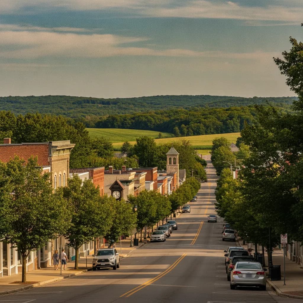 View of Oregon, WI