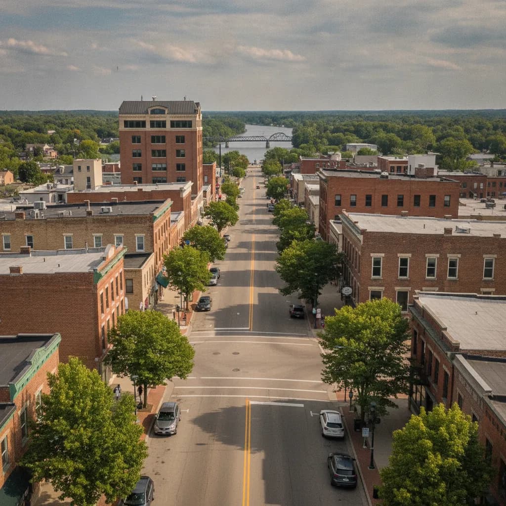 View of Oshkosh, WI