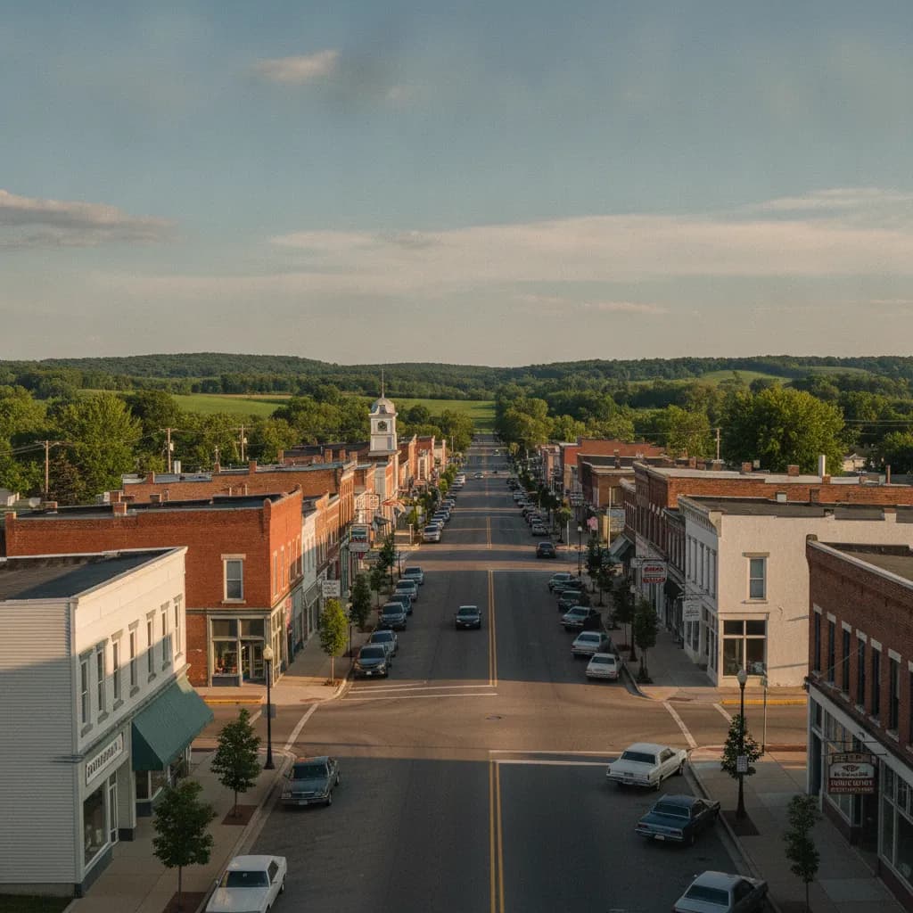 View of Pulaski, WI