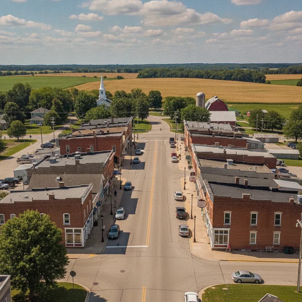 View of Raymond, WI