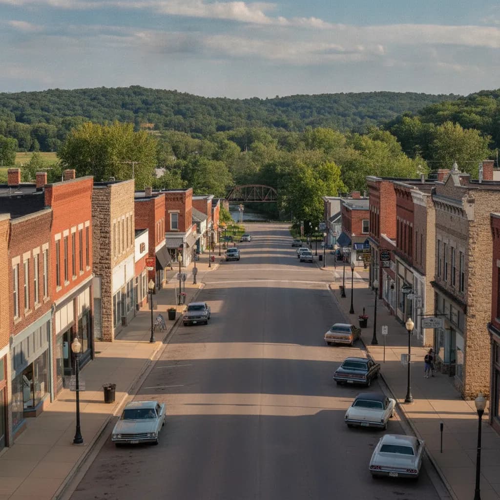 View of Reedsburg, WI
