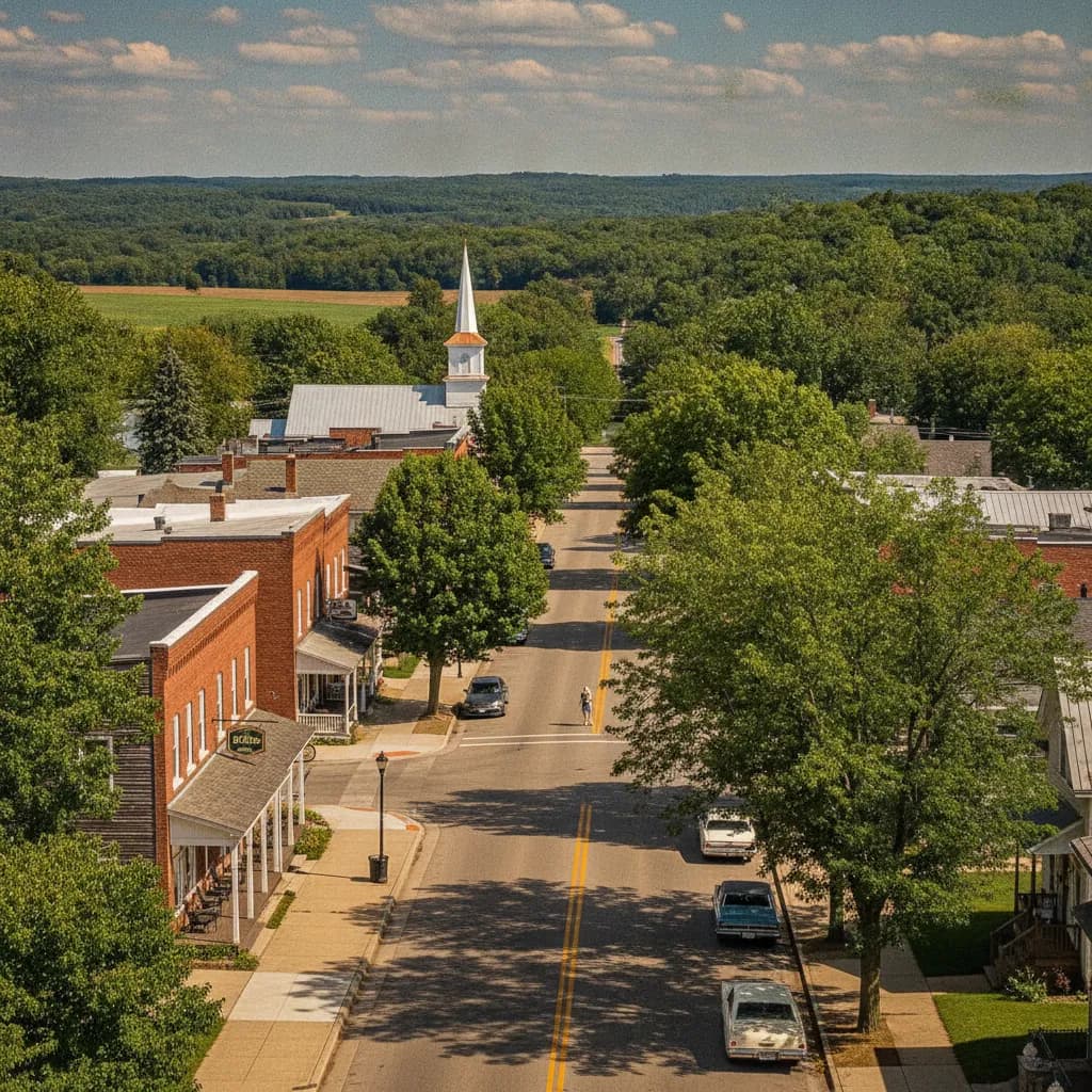 View of Richfield, WI