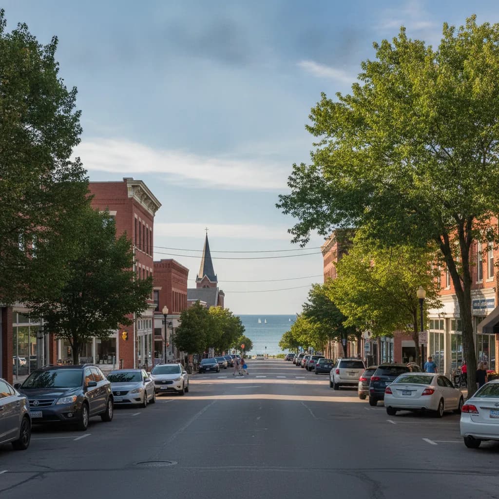 View of Sheboygan, WI