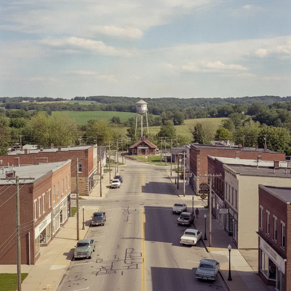 View of Slinger, WI