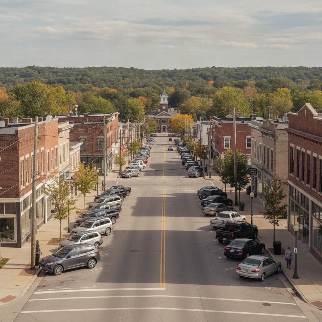 View of South Milwaukee, WI