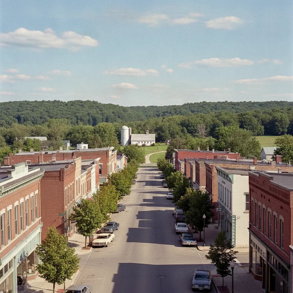 View of Sparta, WI